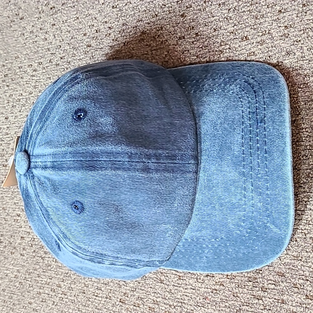 THEREABOUTS BRAND BOY'S (OR GIRL'S) ADJUSTABLE BLUE BALL CAP ONE SIZE FITS MOST